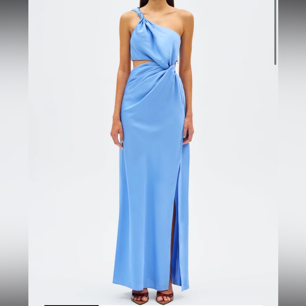 MISHA COLLECTION Kristin Satin Gown